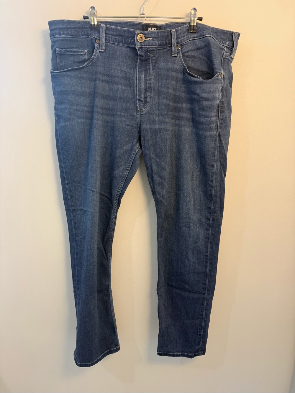 PAIGE Federal Men’s 38 Blue Slim Straight Stretch Jeans